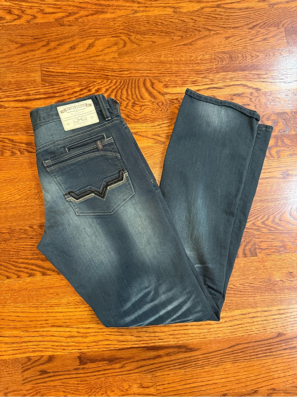 Buffalo by David Bitton Slim Straight Stretch Men 30x32 Denim Pant Jeans NWOT
